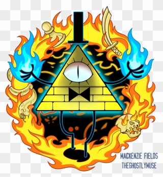 Here"s An Evil Asshole Cornchip Bill Cipher For Your - Beast With Just One Eye Clipart