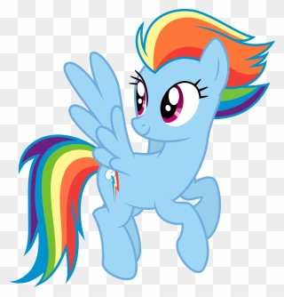 Pony Rainbow Dash Image Gif Art - Ember As A Pony Clipart
