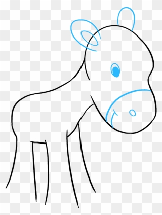 How To Draw Pony - Animal Figure Clipart