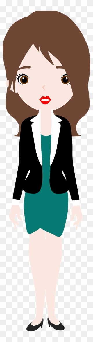 Business Woman Icon Transparent Clipart
