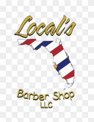 Local’s Barbershop Location - Poster Clipart