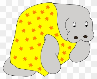 David Misunderstood The Brief For A Picture Of A Manatee - Manatee In A Dress Clipart