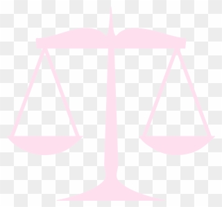 Scale Of Justice Pink Clipart