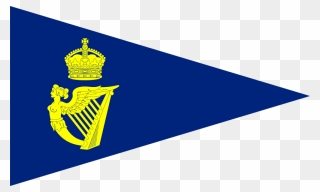Burgee Of Royal Irish Yc - Flag Clipart