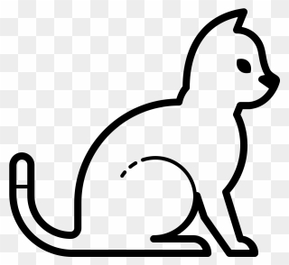 Cat Legs Png - Cat Icon Png Clipart