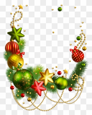 Christmas Decoration Christmas Ornament Christmas Tree - Merry Christmas My Lovely Family Clipart