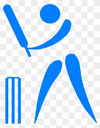 Cricket Bat And Ball Hd - Cricket Images Cartoon In Hd Clipart