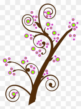 Blooming Tree Branch Png Icons - Clipart Green Tree Branch Transparent Png
