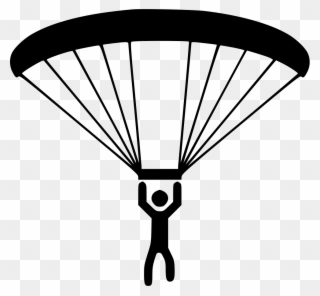 Parachute Clipart Paragliding - Parachute - Png Download