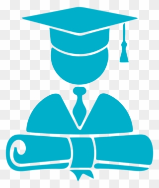 High School Student Grad - University Student Icon Png Clipart