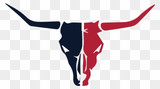 Heavy Metal Nfl Logos Total Pro Sports - Longhorn Bull Skull Clipart