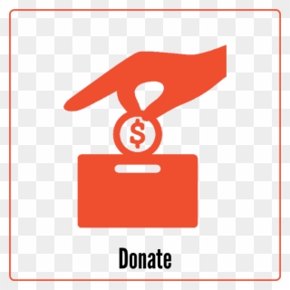 Read More Rss - Donate Us Red Icon Png Clipart