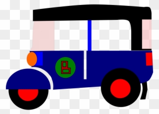 Free Bajaj - Car Cartoon Png Clear Background Clipart