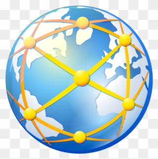 World Connections Icon Clipart
