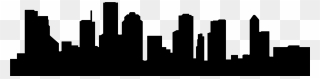 Houston Electrician Northpoint - Houston Skyline Outline Png Clipart