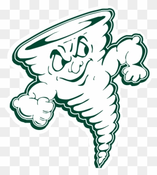 Mascot - Lake Erie College Storm Logo Clipart