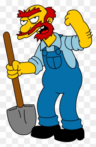 Groundskeeper Willie - Willie Simpsons Clipart