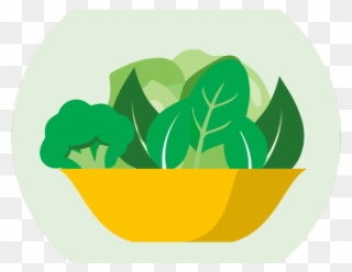 Salad Clipart Mix Vegetable - Illustration - Png Download