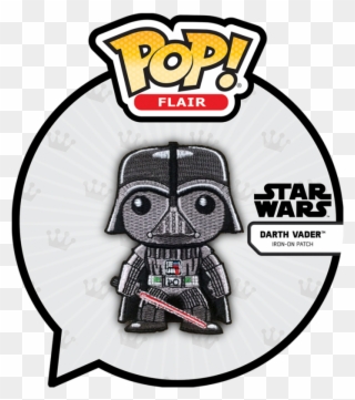 Darth Vader - Chewbacca Iron On Patches Clipart