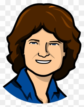 Sally Ride Cliparts - Drawings Of Sally Ride - Png Download