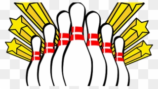 Clip Library Family Fun Bowling Event - Ten Pin Bowling Clip Art - Png Download
