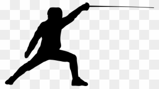 Fencing Fence Computer Icons Sports Drawing - Fencing Clipart - Png Download