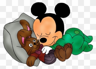 Cartoon Picture Images Curious George Clip Art Clip - Mickey Mouse Cartoon Sleeping - Png Download
