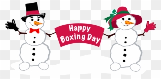Boxing Day Family Fun Day - Happy Boxing Day Clipart