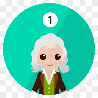 Newton's First Law Of Motion - Icon Clipart