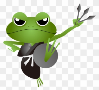 What Do You Mean, I Can't Deduct My Guard Frog - Ninja Frog Clipart - Png Download