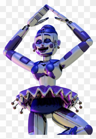 Clip Transparent Stock Antagonists Wiki Fandom Powered - Five Nights At Freddy's Sister Location Ballora - Png Download