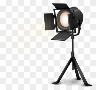 Hollywood Clipart Stage Light - Spotlight Png Transparent Png