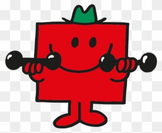 Mr - Strong - Mr Men And Little Miss Clipart
