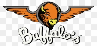 Buffalos Cafe Logo Clipart