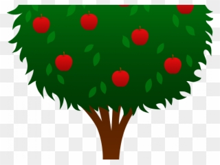 Pretentious Design Ideas Apple Tree Clip Art Free - Ten Apples On A Tree - Png Download