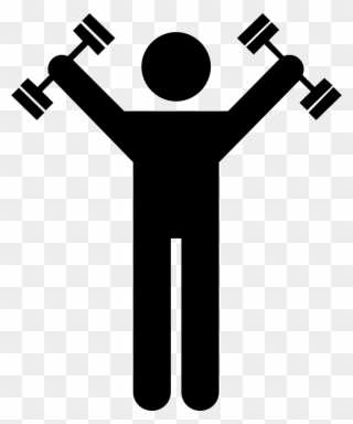 Dumbbells Exercise Svg Png Icon Free Download 22591 - Exercise Png Clipart