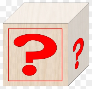 Blocks Question Mark Image - 數學 Clipart
