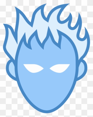 Human Torch Icon - Spider-man Clipart