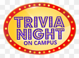 Trivia Night On Campus Neon Entertainment Booking Agency - Up All Night Round Ornament Clipart