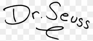 October 16, - Transparent Dr Seuss Logo Clipart