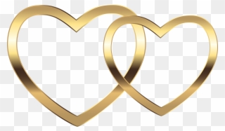 Heart Gold Png Clipart
