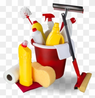 Supplies Vector Royalty Free Download Huge - Cleaning Products Clipart - Png Download