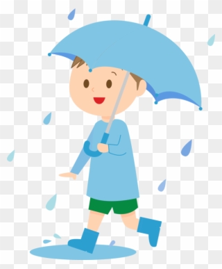 All Photo Png Clipart - Boy In The Rain Clipart Transparent Png