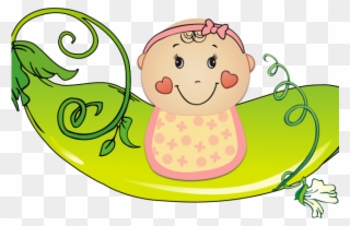 Free Baby Animal Clipart - Two Peas In A Pod - Png Download