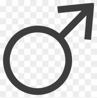 Male Gender Clip Art - Male Symbol Clipart - Png Download