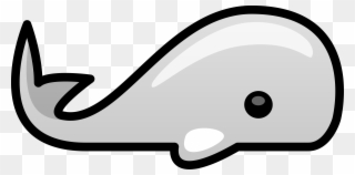 Big Image - Whale Small Clipart