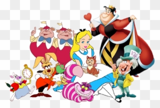 2018 Service Auction - Cartoon Alice In Wonderland Characters Clipart