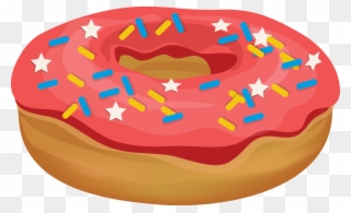 Donut Clip Art Biezumd - Happy Valentines Day Friend Gif - Png Download