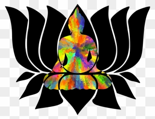 By Gdj - Hindu Symbols Lotus Flower Clipart
