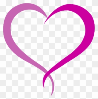 Heart Delicate Girly Girl Femininity Jewellery - Clipart Pink Heart - Png Download
